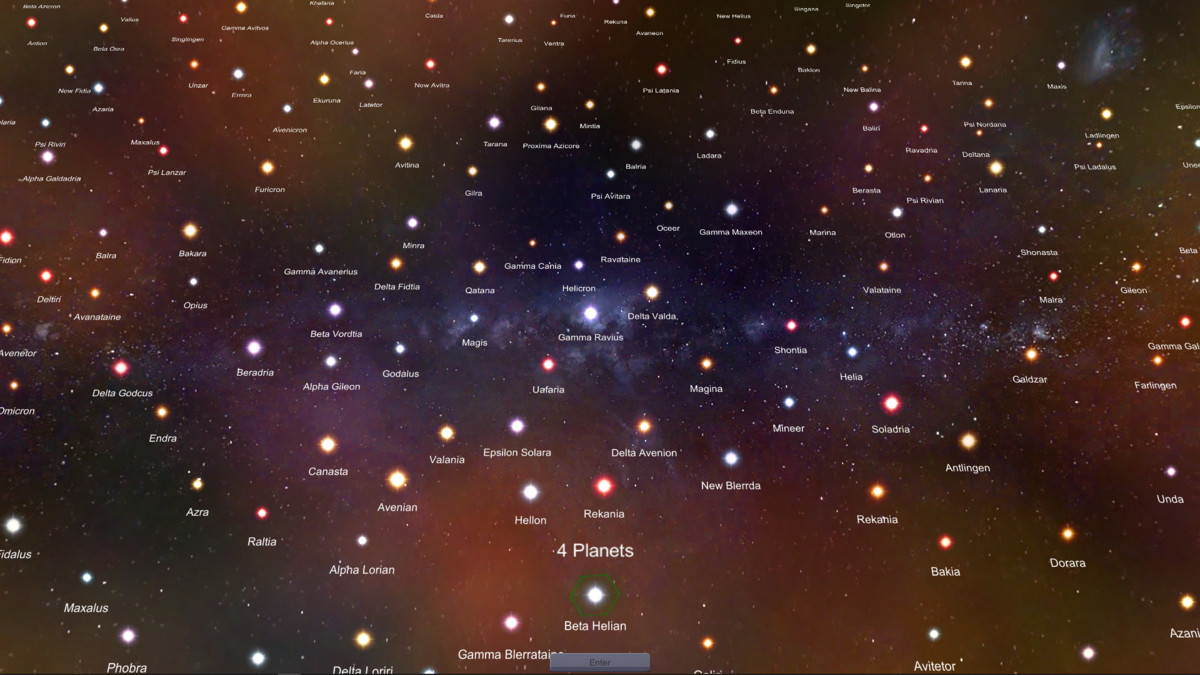 Persistent Galaxy Generator — capture 5
